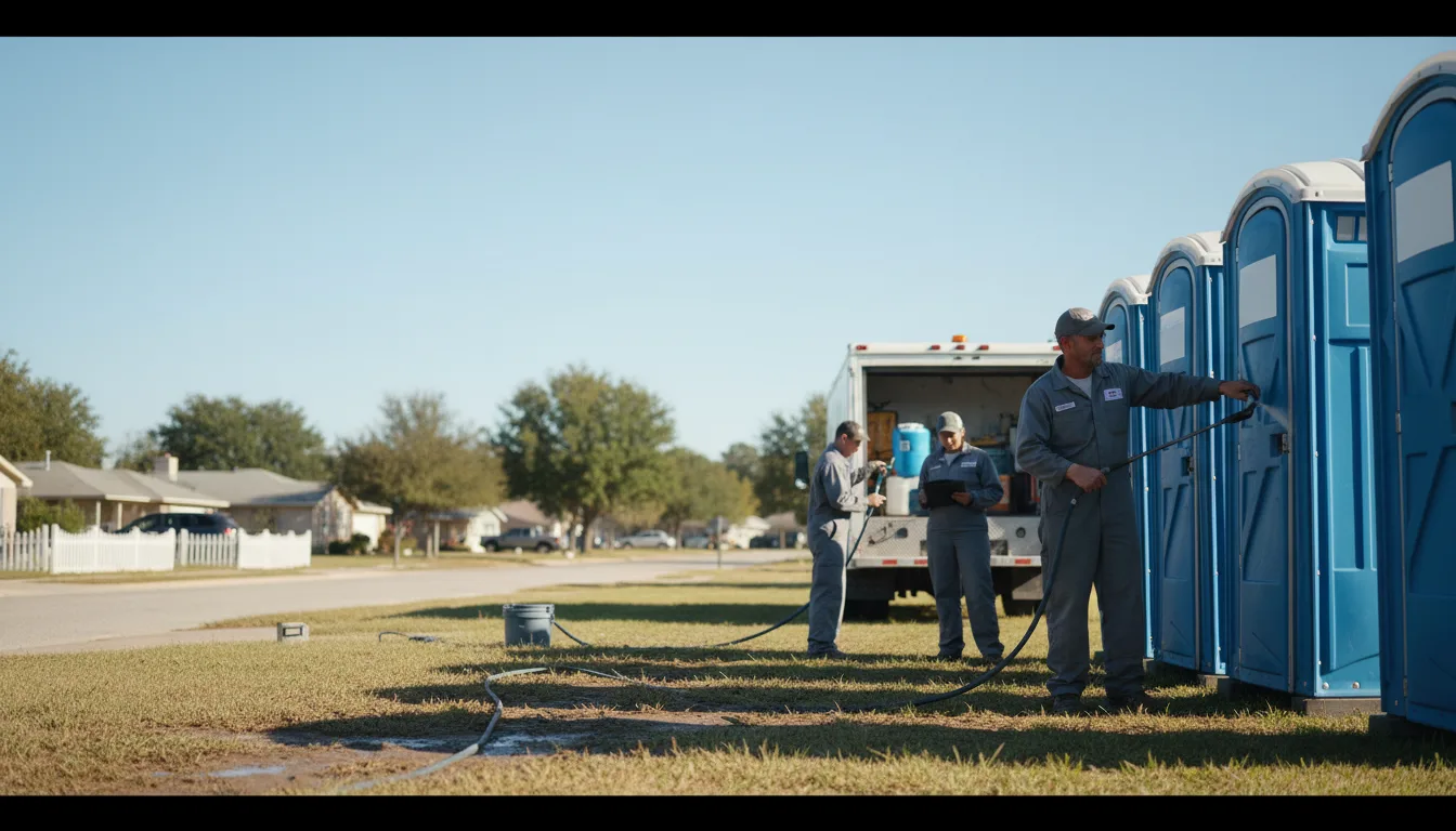 Long-Term Portable Toilet Rental in Wayne, OK near me
